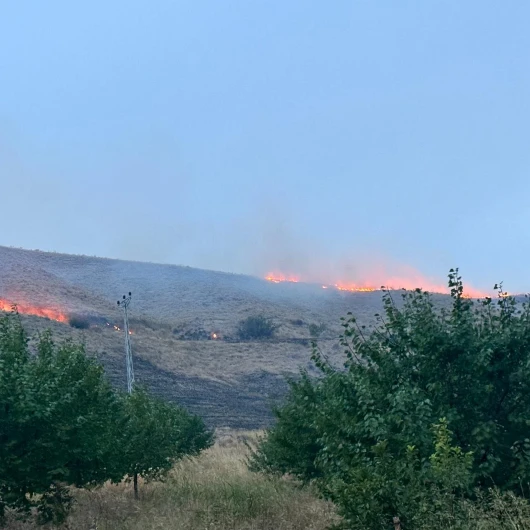 Malatya'da Otluk Alan Yangını Kontrol Altına Alındı