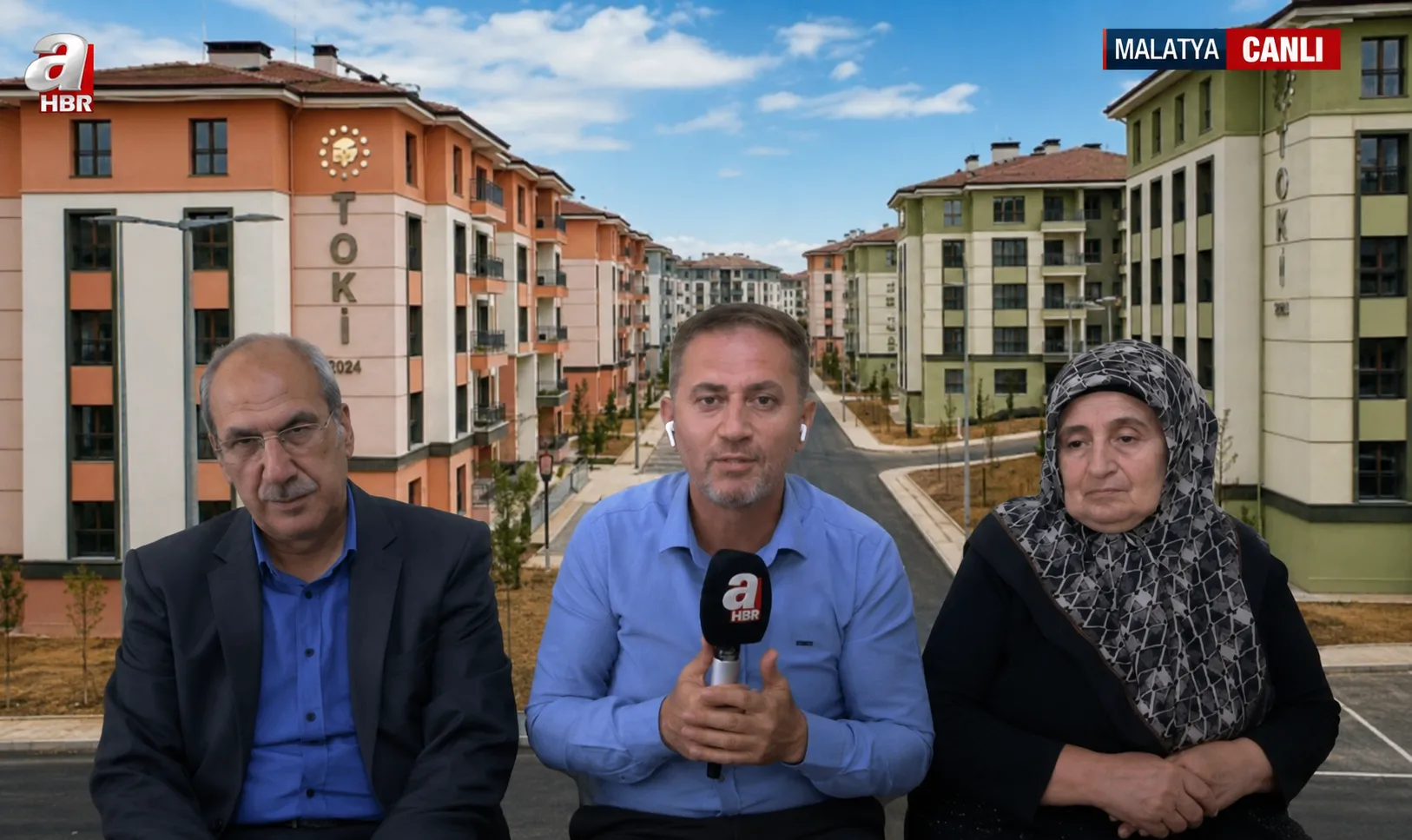Malatya'da depremzedeler yeni evlerinde bayram sevinci yaşıyor