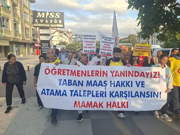 Mamaklı Yurttaşlar Öğretmenlerin Direnişine Destek Oldu