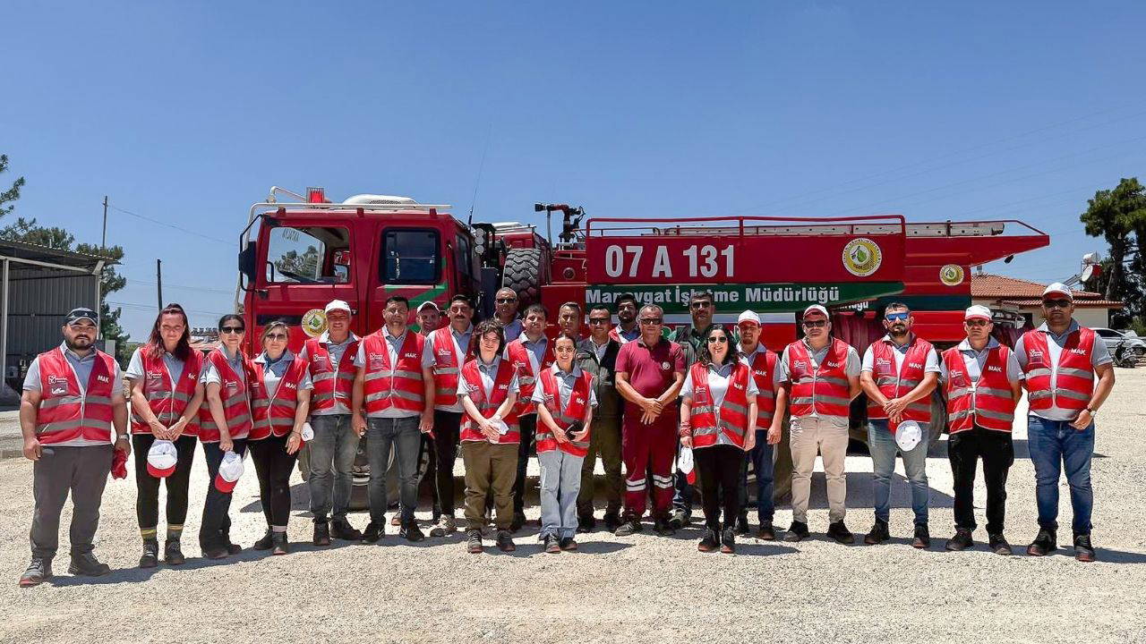 Manavgat Arama Kurtarma Ekibi orman yangını eğitimiyle gücüne güç kattı