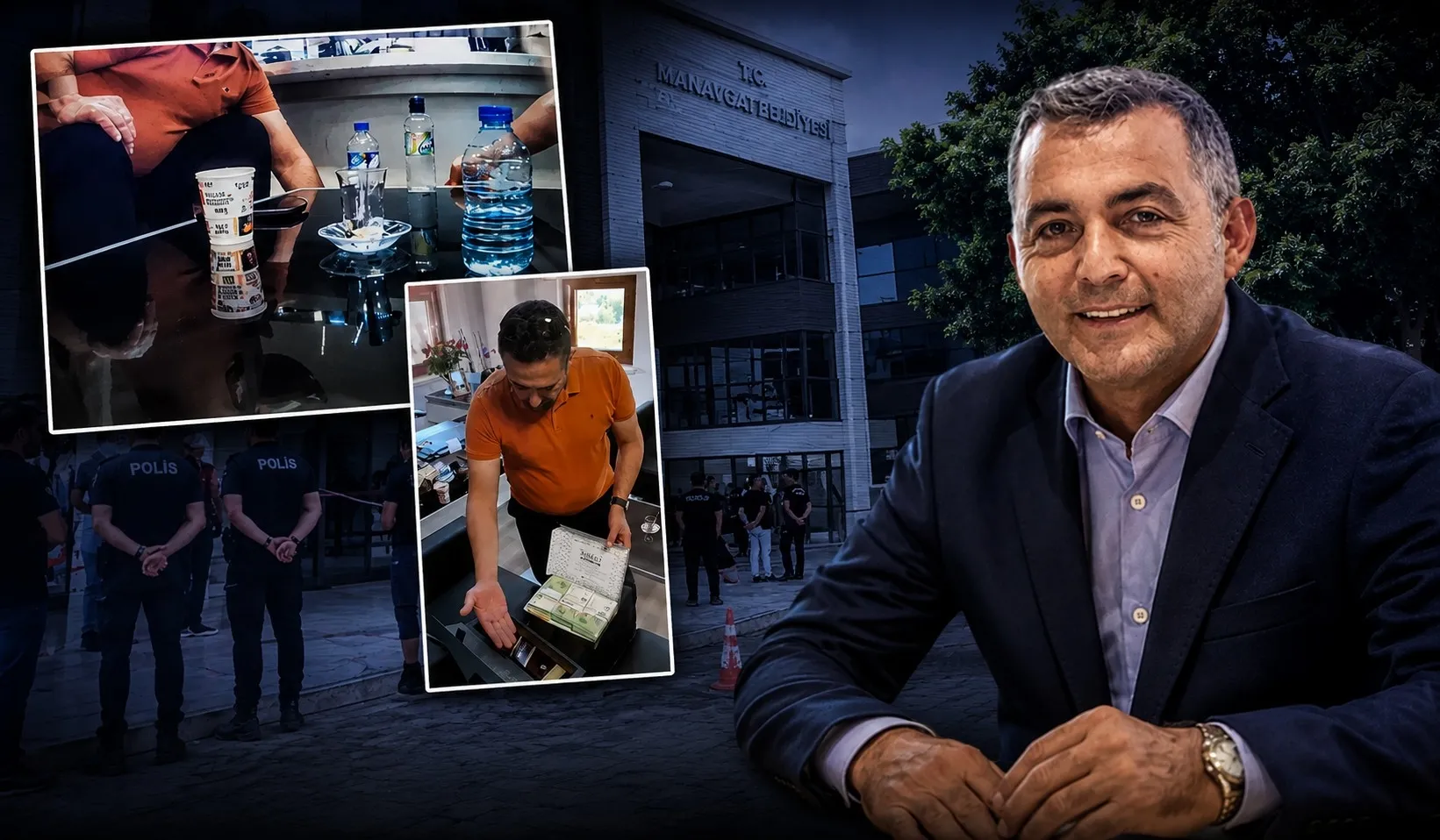 Manavgat Belediyesi'nde rüşvet ve zimmet çetesi: 11 gözaltı