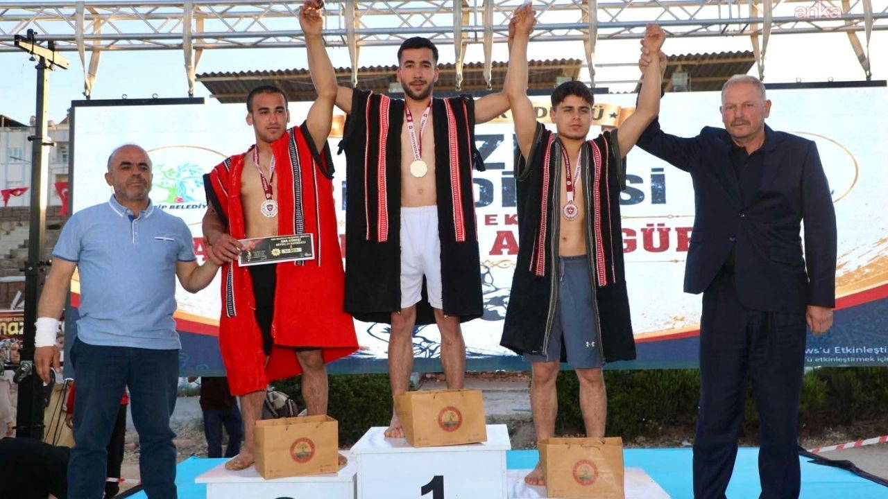 Manavgatlı Güreşçi Müslüm Berat Aslan Nizip’te İkinci Oldu