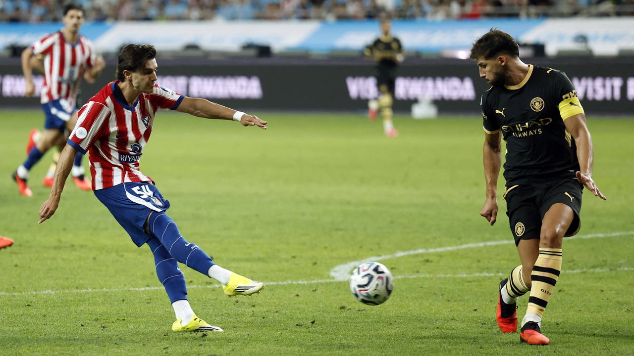 Manchester City, Atletico Madrid'i 3-1 Mağlup Etti