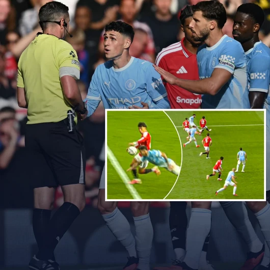 Manchester derbisinde hakem hatası: Kurul kabul etti