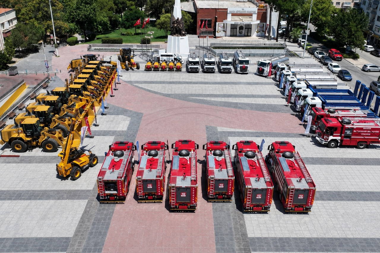 Manisa Büyükşehir yangın filosuna 350 milyon TL yatırım yaptı
