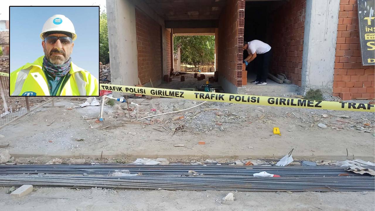 Manisa'da iş cinayeti: İnşaat işçisi düşerek hayatını kaybetti