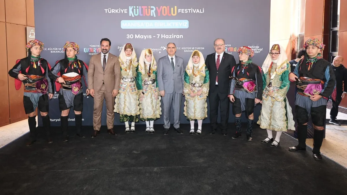Manisa Kültür Yolu Festivali kapılarını açtı: 9 gün sürecek