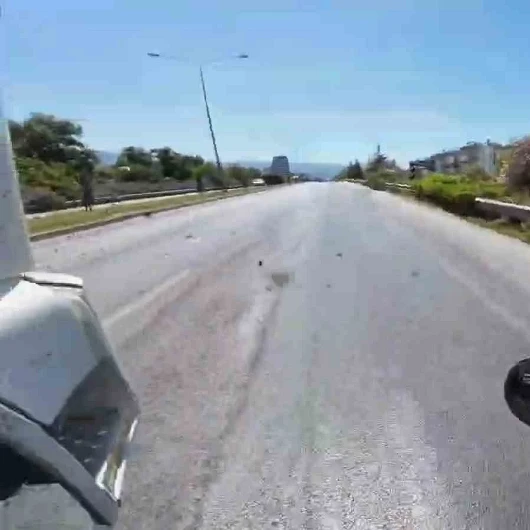 Manisa'da Motosiklet Kazası: Kask Kamerasındaki Görüntüler Kusuru Ortaya Çıkardı
