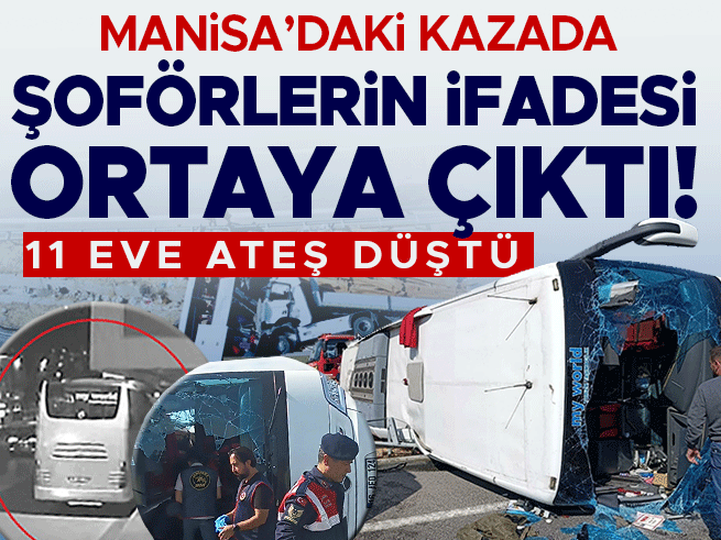 Manisa otobüs kazası: Geri manevra hatası 11 can aldı