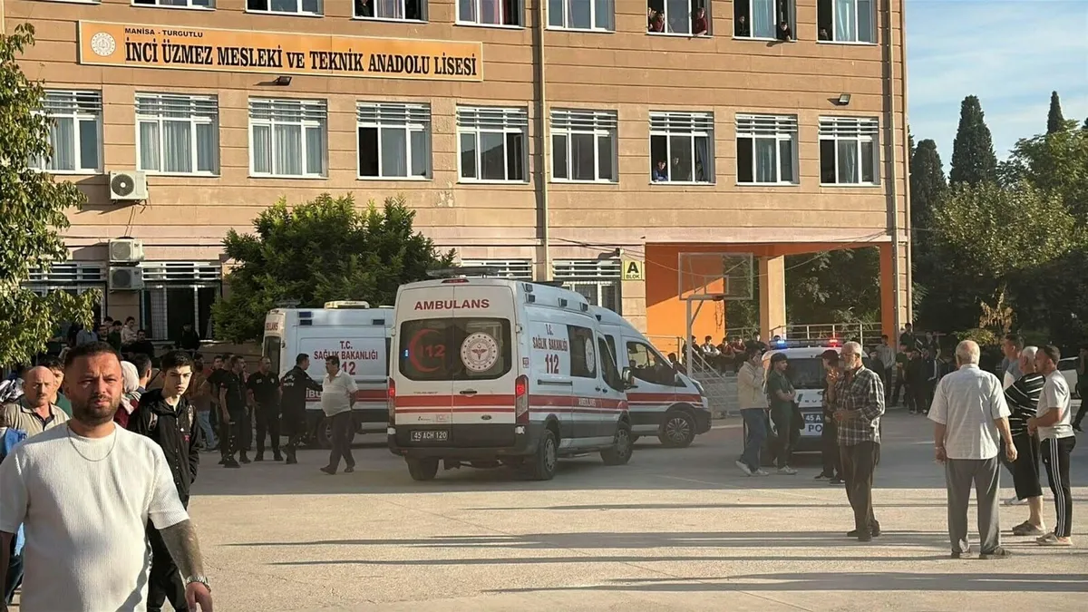 Manisa Turgutlu'da okul saldırısı: 10 şüpheli adliyede