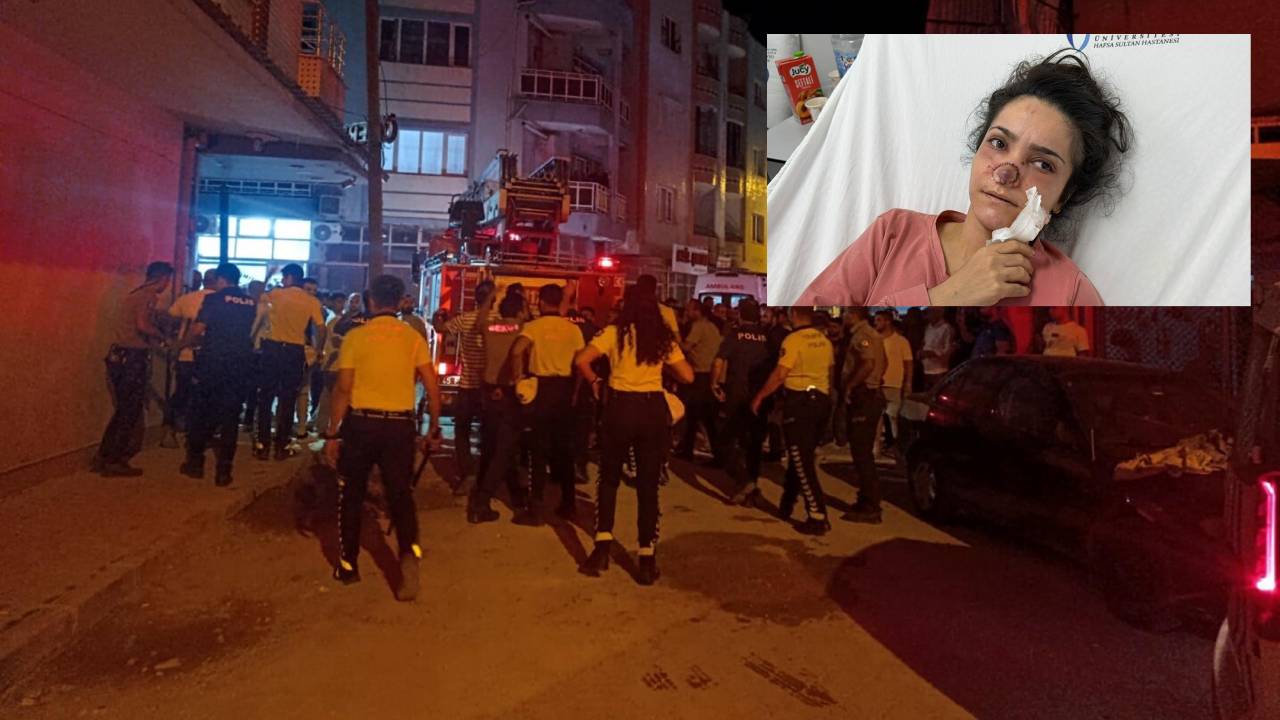 Manisa'da korkunç olay: Eşinin burnunu ısırıp kopardı