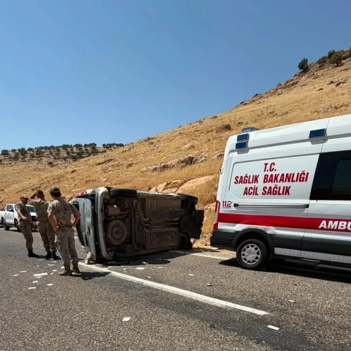 Mardin Nusaybin'de Feci Kaza: 1 Ölü, 1 Yaralı