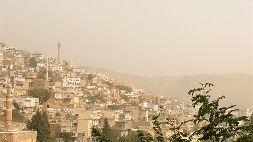 Mardin'de Toz Taşınımı Hayatı Olumsuz Etkiledi