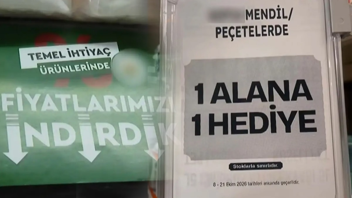 Marketlerin '1 alana 1 bedava' oyunu ifşa oldu