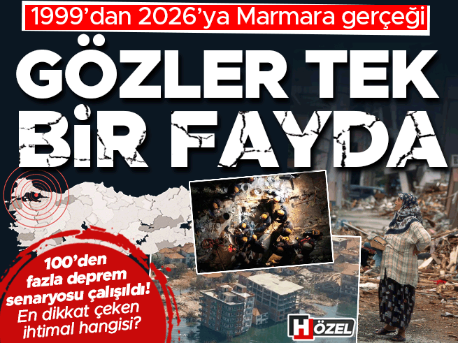 Marmara Deprem Gerçeği: 100 Senaryo İçinde En Kritik Fay Hangisi