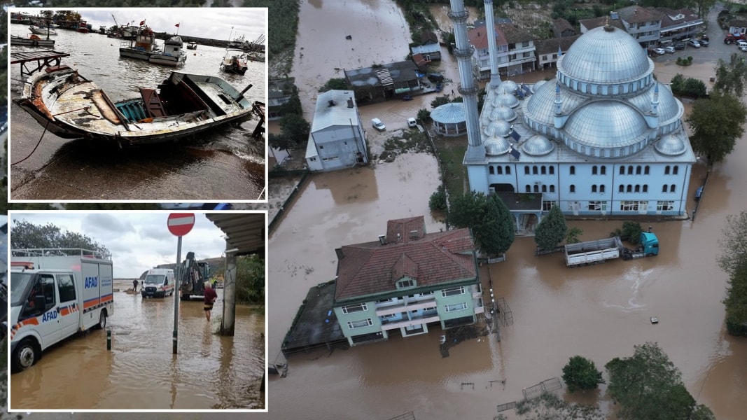 Marmara'da Sağanak Felaketi: Dereler Taştı, Yollar Çöktü