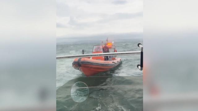 Marmara'da Arıza Yapan Teknedeki 9 Kişi Kurtarıldı