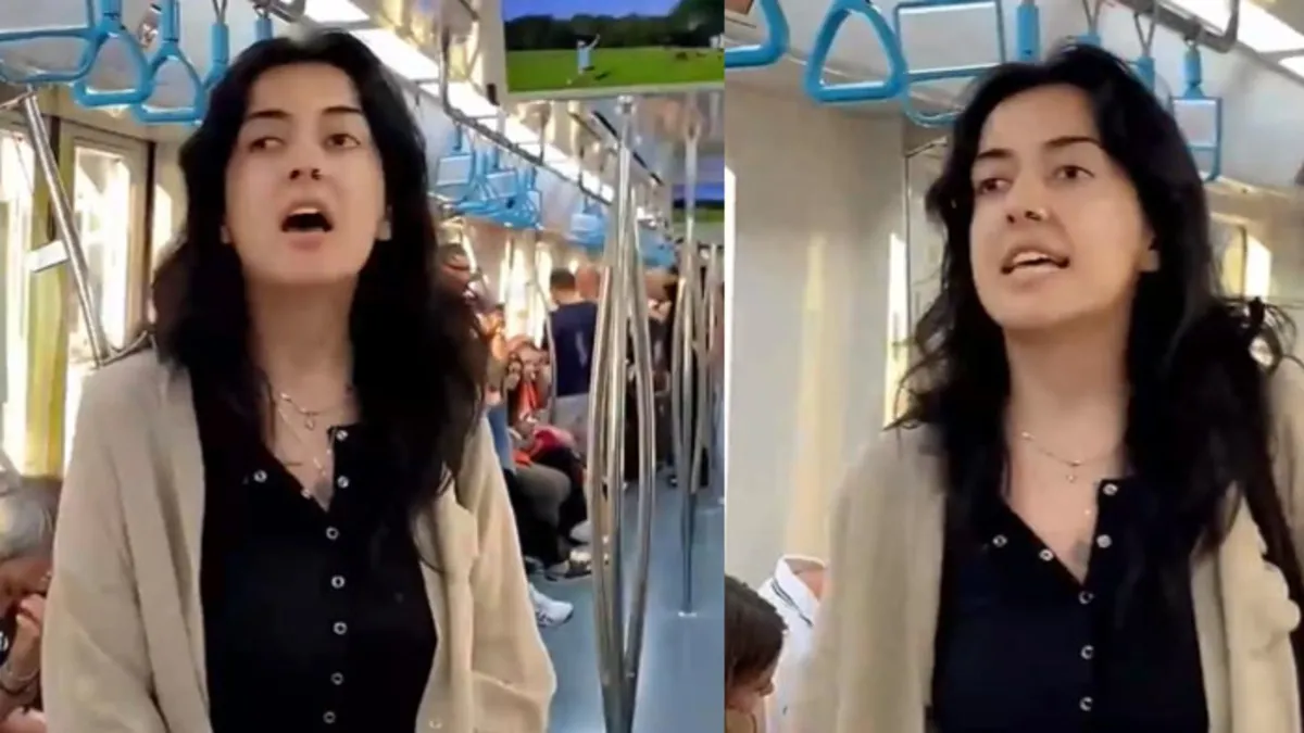 Marmaray'da LGBT propagandası: Vagonu provokasyon alanına çevirdi