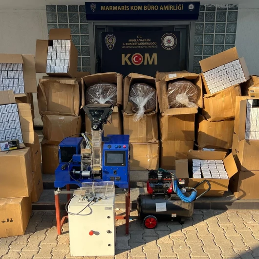 Marmaris'te Kaçak Tütün Operasyonu: 4 Tutuklama