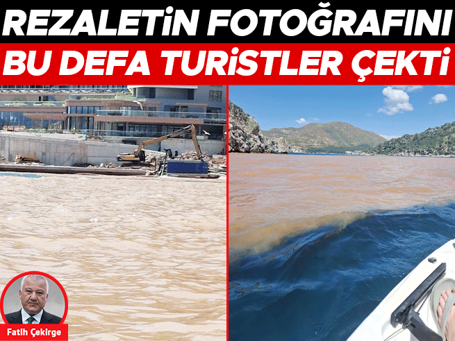 Marmaris Körfezi'nde Rezaletin Belgesi: Turistlerin Kareleri Ortaya Çıktı