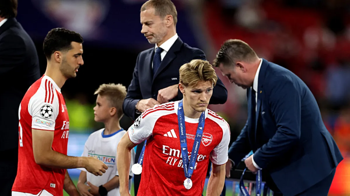 Martin Odegaard: Şampiyonlar Ligi finalindeki mağlubiyeti hazmetmek çok zor