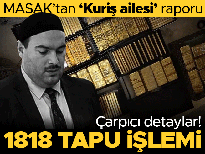 MASAK'ın Kuriş Raporu: Suç Örgütünün Mali Yapısı Deşifre Oldu