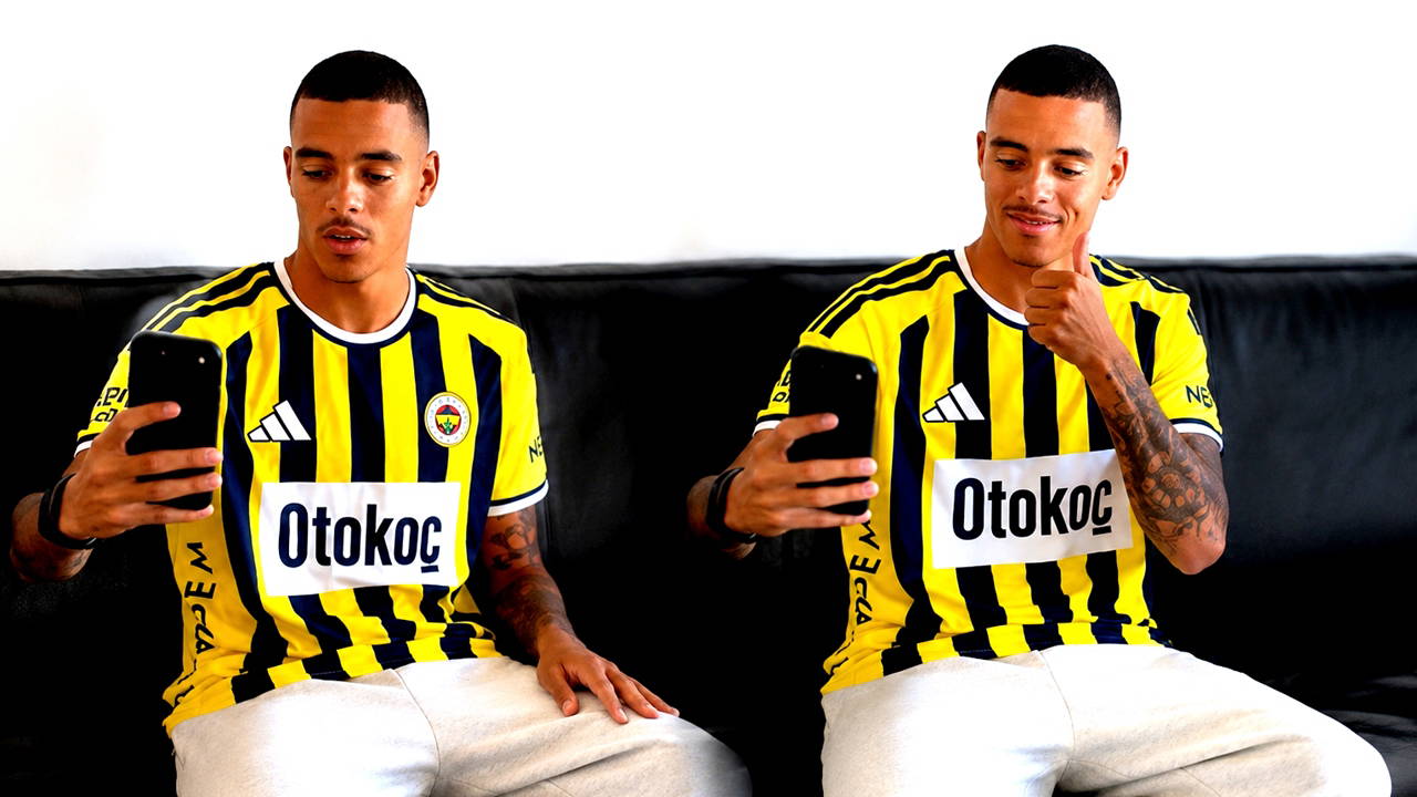 Mason Greenwood Fenerbahçe formasıyla taraftara seslendi