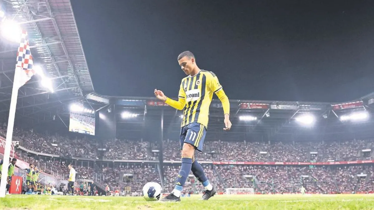 Mason Greenwood Fenerbahçe'de İkinci Maçında Beklentileri Karşılayamadı