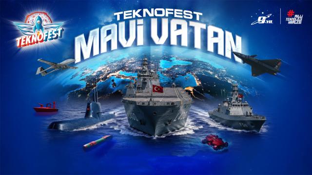 Mavi Vatan'da TEKNOFEST Heyecanı: Dört Gün Sürecek Adrenalin Dolu Mücadele