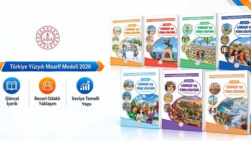 MEB'den Yurt Dışındaki Türk Çocuklarına Türkçe ve Türk Kültürü Ders Kitapları