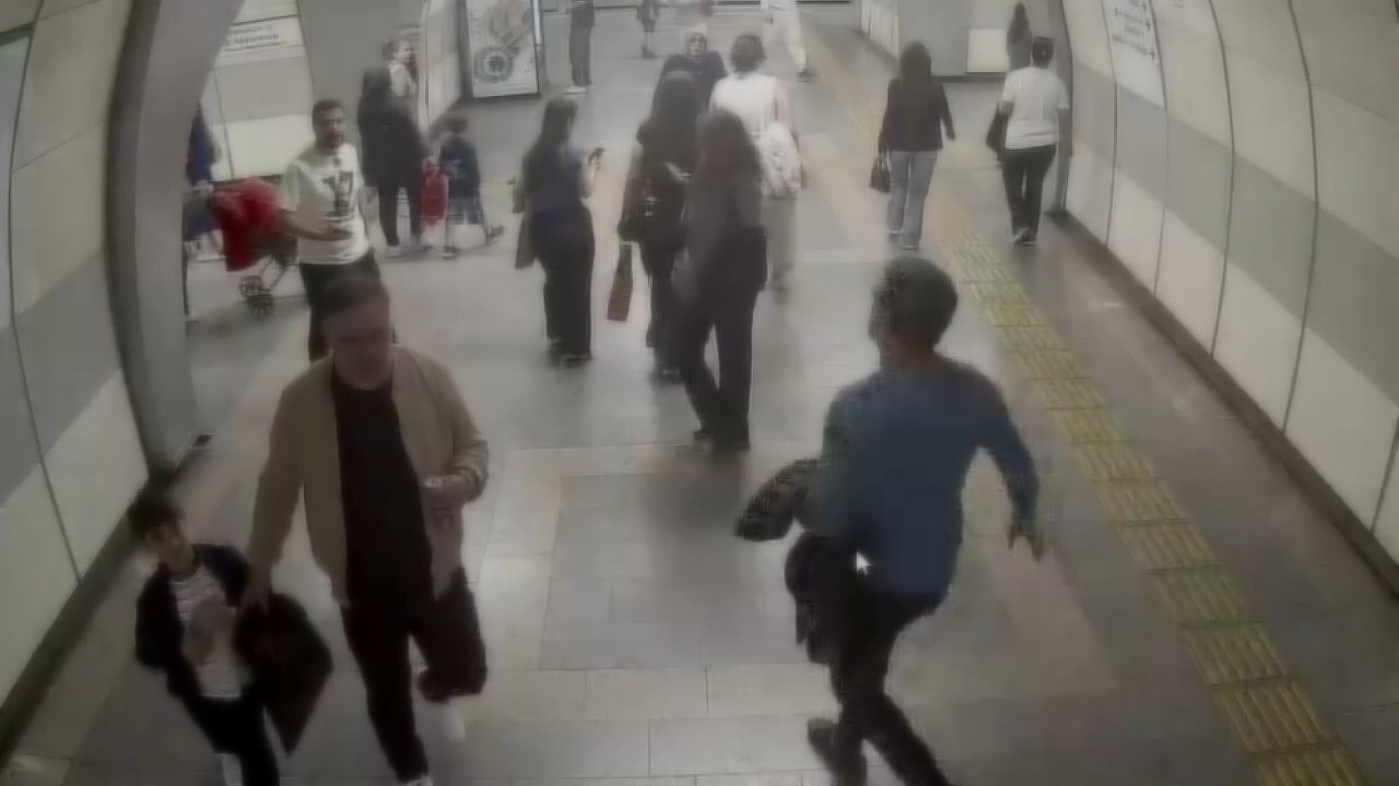 Mecidiyeköy Metrosunda Yankesicilik Operasyonu: Güvenlik Kameraları Deşifre Etti