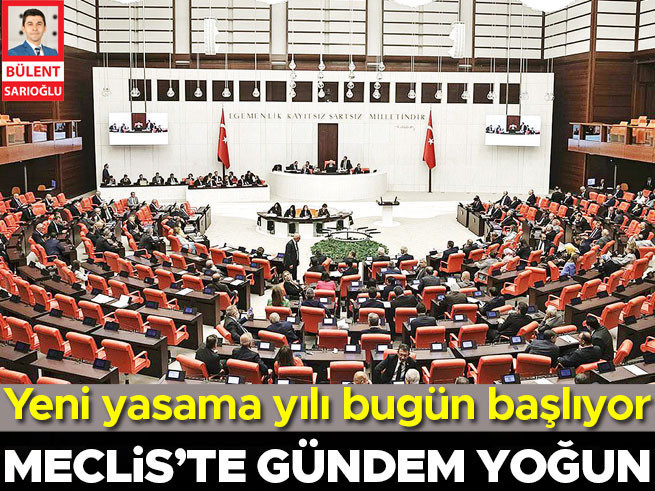 Meclis 51 Günlük Aranın Ardından Açılıyor: Yoğun Gündem