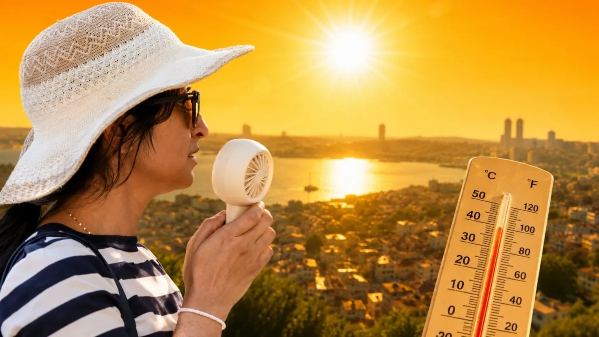 Megakentte Afrika ve Basra sıcakları: Meteoroloji 42 derece uyarısı yaptı