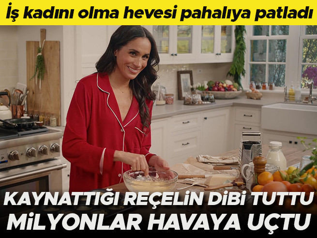 Meghan Markle'ın reçel girişimi fiyaskoyla sonuçlandı