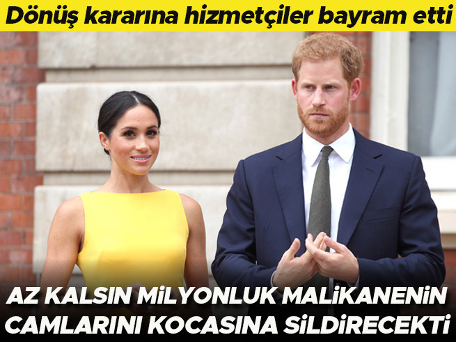 Meghan ve Harry'nin Malikanesinde Hizmetçi İsyanı: 'Camları Silmeyeceğiz