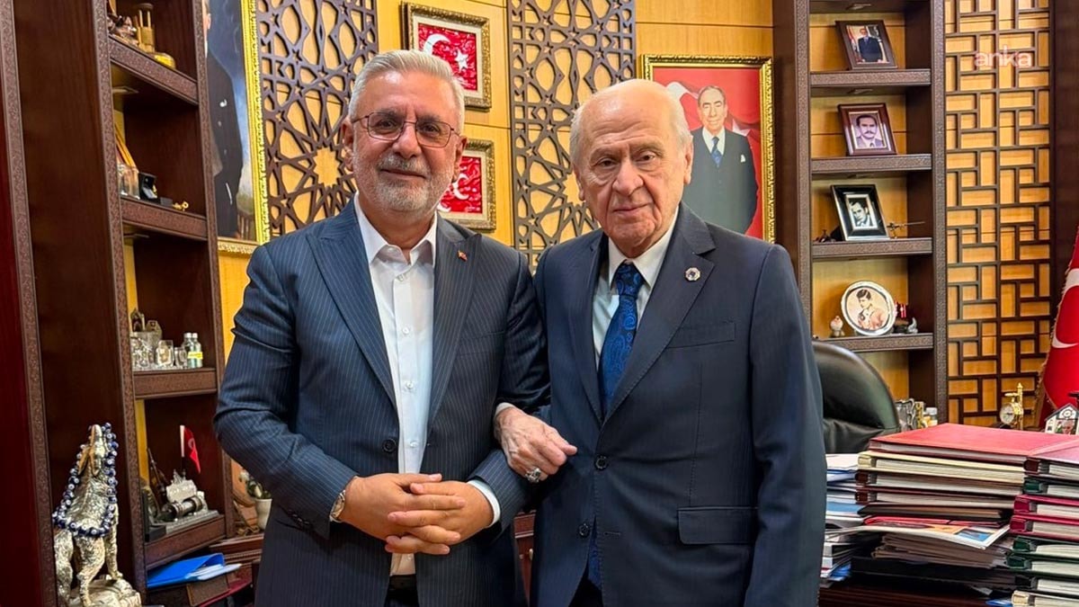 Mehmet Metiner'den MHP Lideri Bahçeli'ye Ziyaret