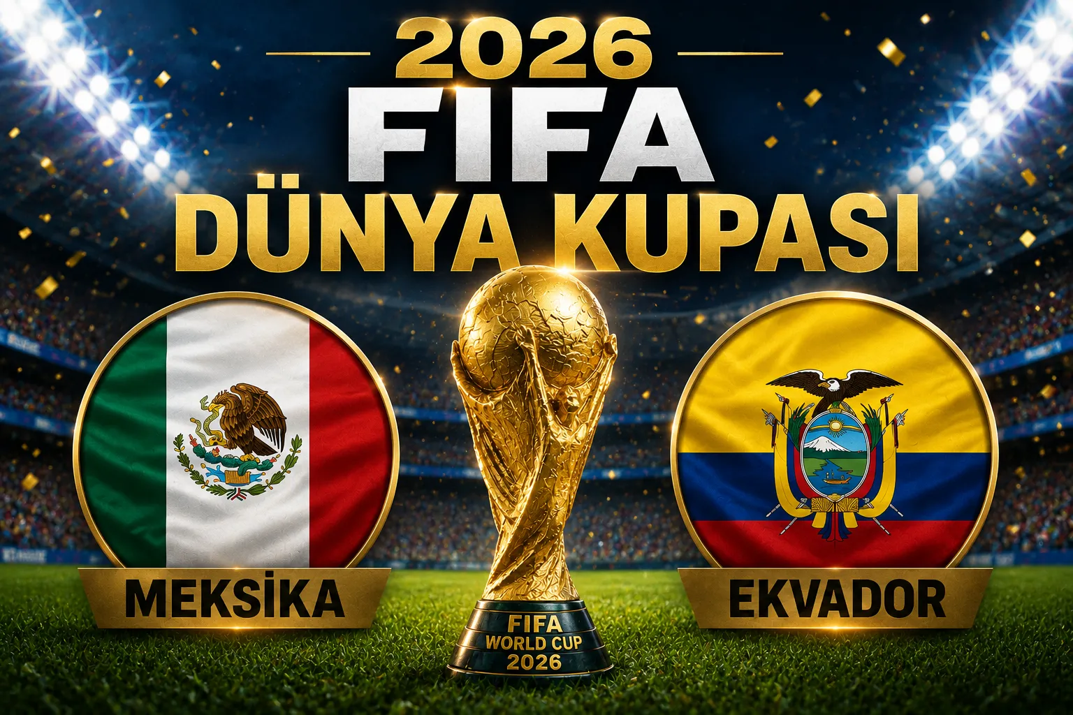 Meksika-Ekvador Dünya Kupası Son 16'da Karşı Karşıya