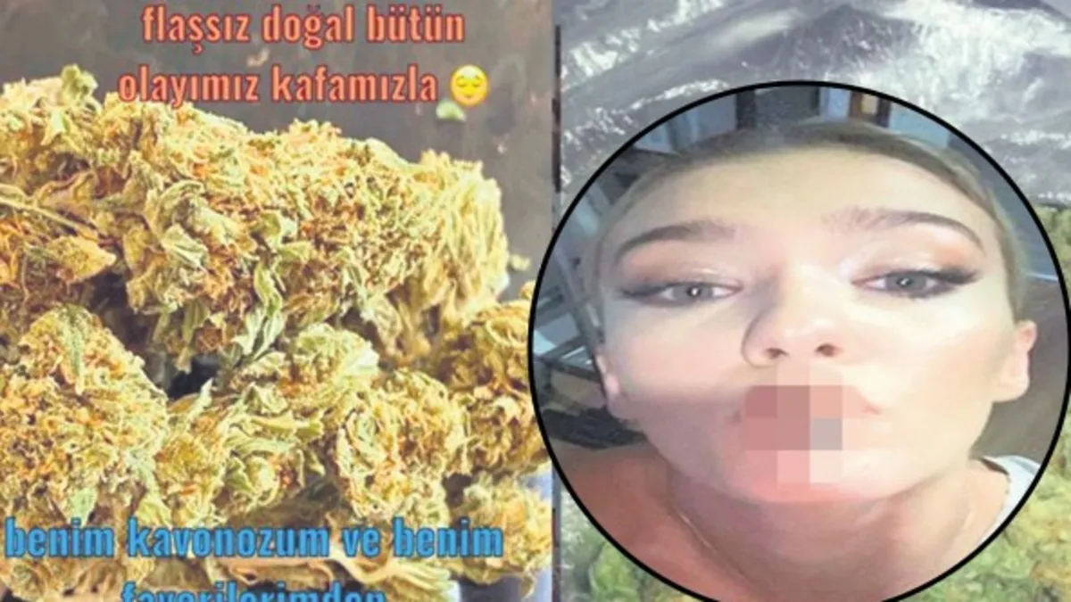 Ünlü oyuncu Melisa Döngel’in uyuşturucu trafiği jandarma raporuyla belgelendi