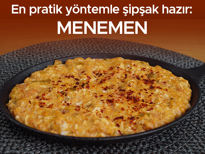 Menemen tarifi: Kahvaltınızın yıldızı, pratik ve lezzetli