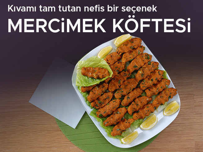 Pratik ve Lezzetli Mercimek Köftesi Tarifi