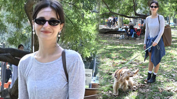 Meriç Aral Bebek Parkı'nda Köpeğiyle Görüntülendi: "Setleri Özledim