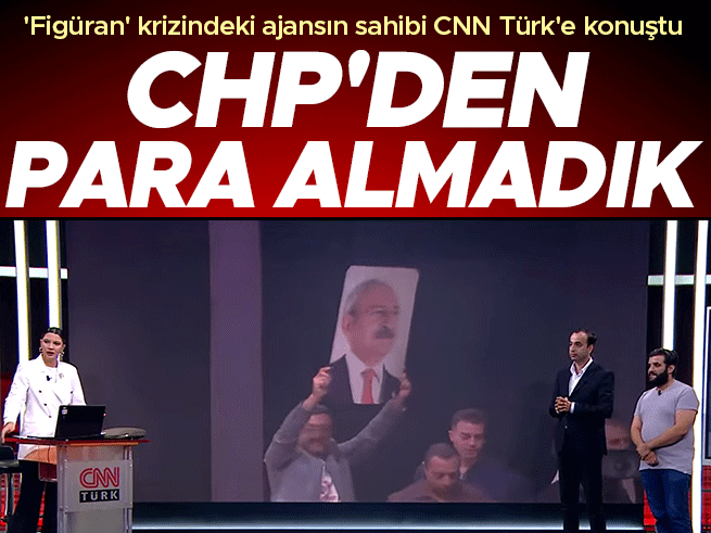 Mers Ajans sahibi CNN Türk'e konuştu: CHP'den para almadık