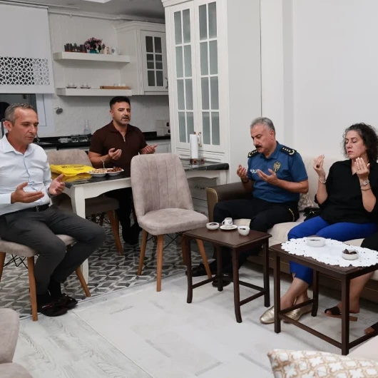 Mersin Emniyet Müdürü Aktaş'tan Emekli Polislere ve Şehit Ailesine Vefa Ziyareti