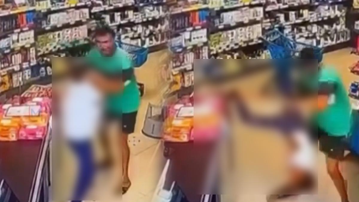 Mersin'de markette çocuğu darp eden şüpheli gözaltında