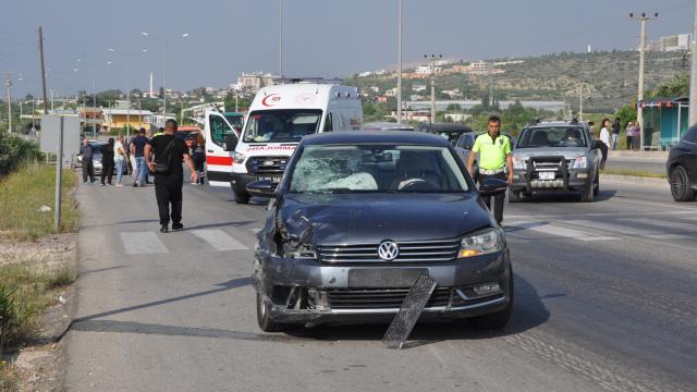 Mersin'de motosiklet kazası: Baba ve kızı hayatını kaybetti