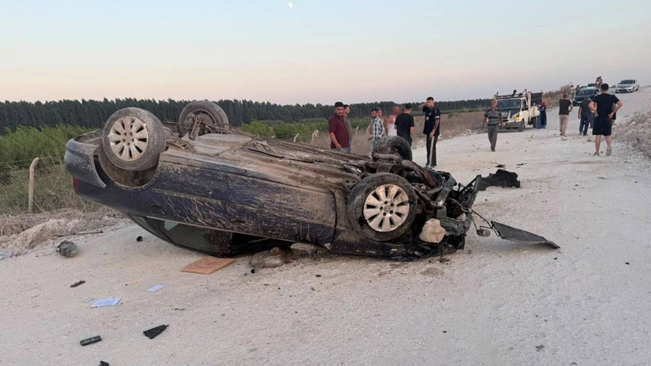 Mersin'de Stabilize Yolda Otomobil Takla Attı: 1 Ölü, 1 Yaralı