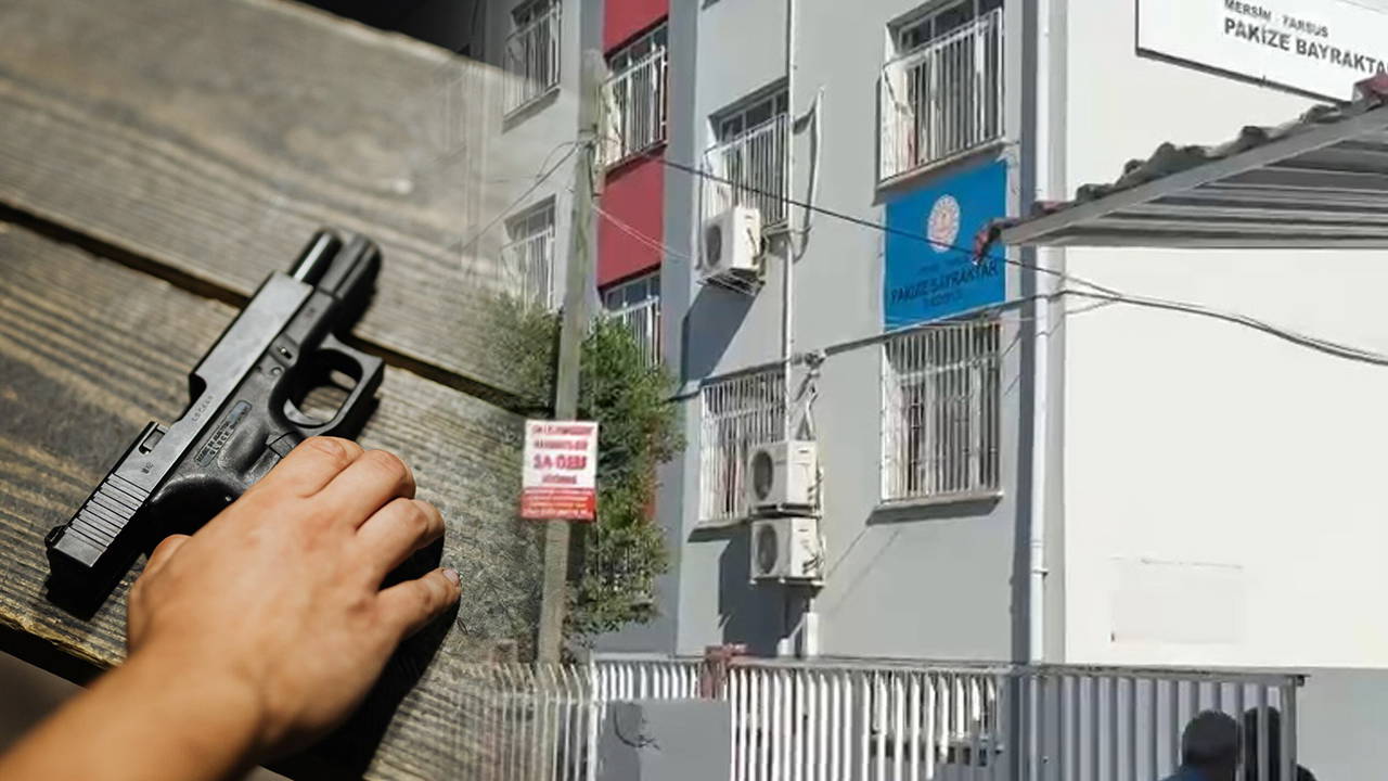 Mersin'de 7 Yaşındaki Öğrencinin Çantasında Tabanca Bulundu