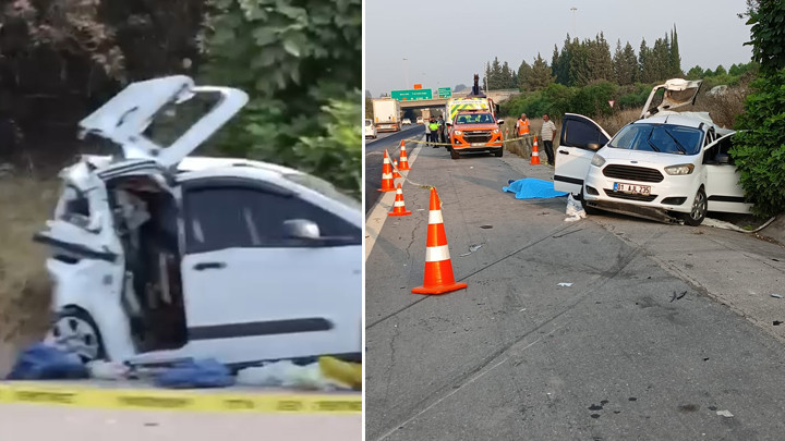 Mersin Tarsus'ta TIR çarpması: Anne ve oğlu öldü, 2 yaralı