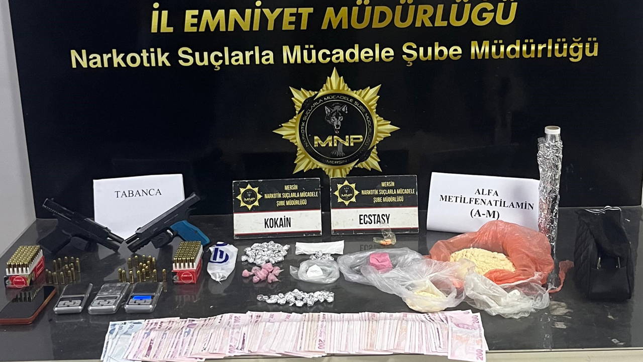 Mersin'de Uyuşturucu Operasyonu: 2 Şüpheli Tutuklandı
