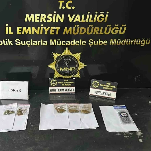 Mersin'de Uyuşturucu Operasyonu: 3 Şüpheli Tutuklandı